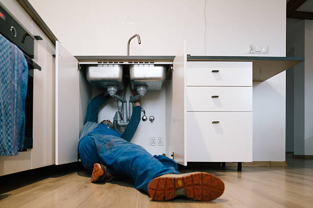 Professional Pipe Repair technician working in Exmore, VA
